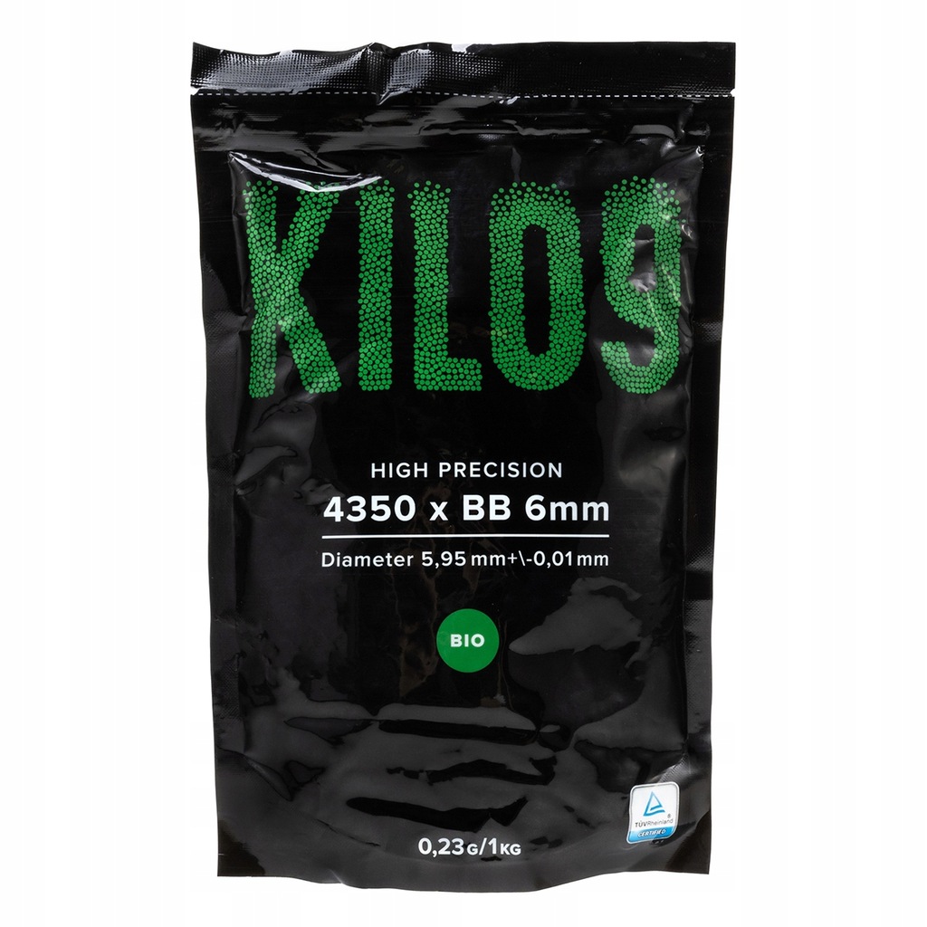 Kulki ASG KILO9 Biodegradowalne 0,23 g 4350 szt.