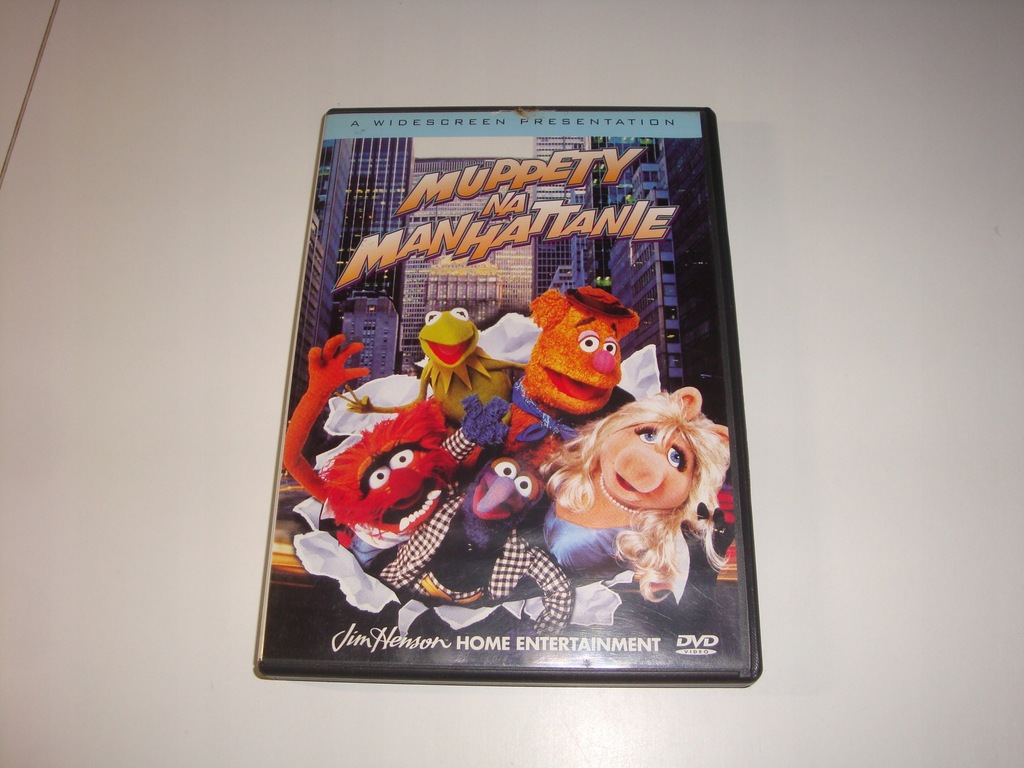 Muppety na Manhattanie DVD