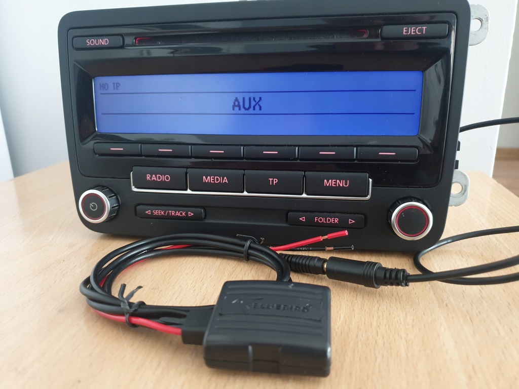 VW RCD 310 radio montaz i aktywacja Bluetooth 10714176927 oficjalne archiwum Allegro