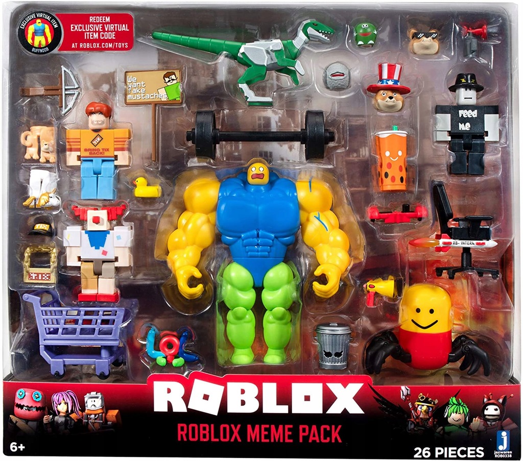 ROBLOX KLOCKI MEME PACK FIGURKI ZESTAW +KOD