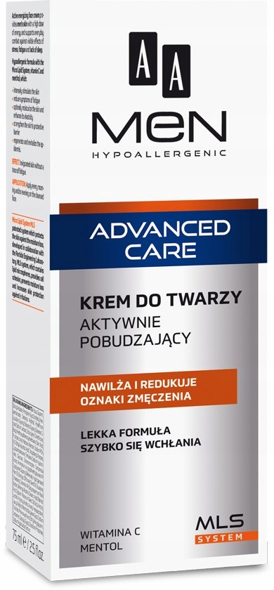 AA MEN AD. CARE KREM AKTYWNIE POBUDZAJĄCY 75ml