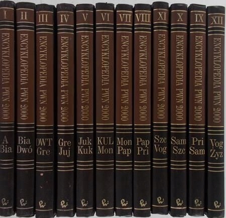 Encyklopedia PWN 2000 Tom I-XII