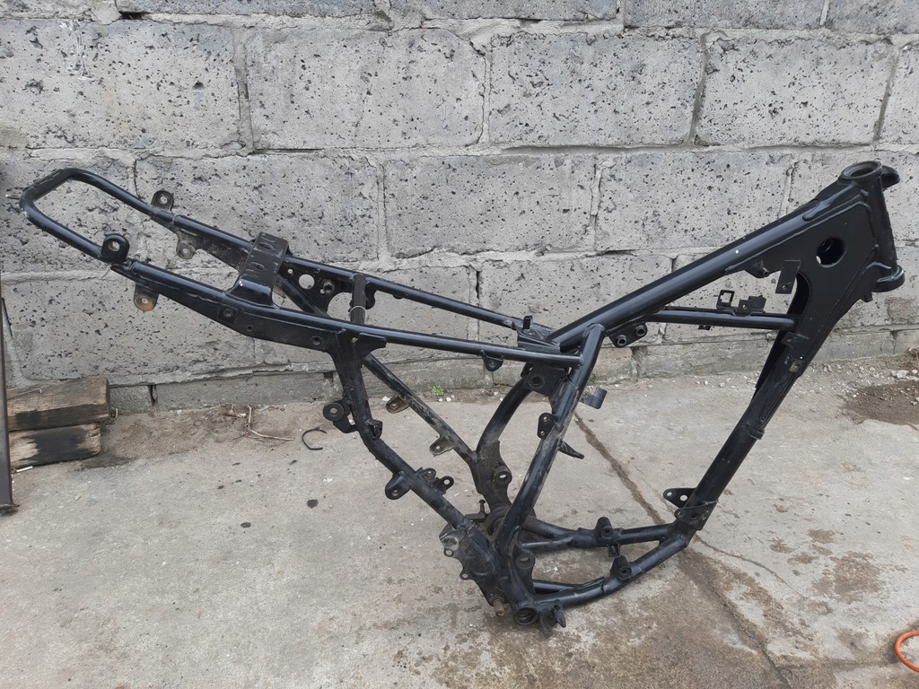 Kawasaki KMX 125 prosta rama z dokumentacją