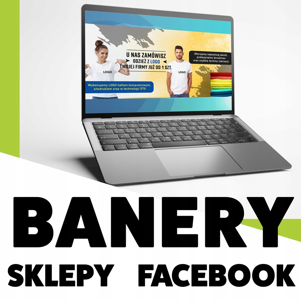 BANER INTERNETOWY NA STRONĘ SKLEP ALLEGRO FB MAIL