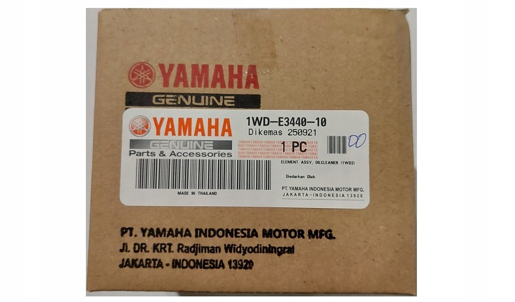 Filtr oleju YAMAHA 1WDE34401000