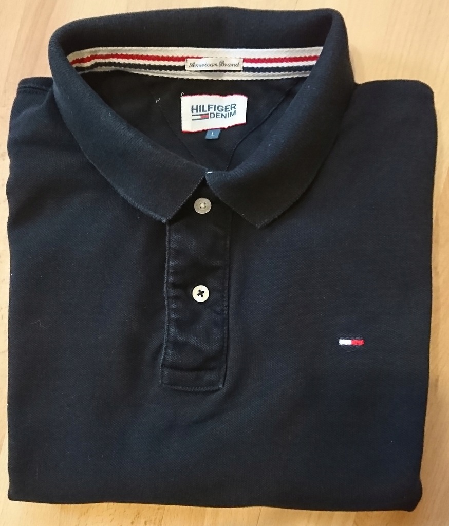 Polo Tommy Hilfiger roz L czarne