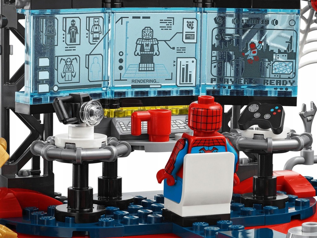 Купить LEGO Marvel 76175 - Нападение на убежище Человека-паука: отзывы ...