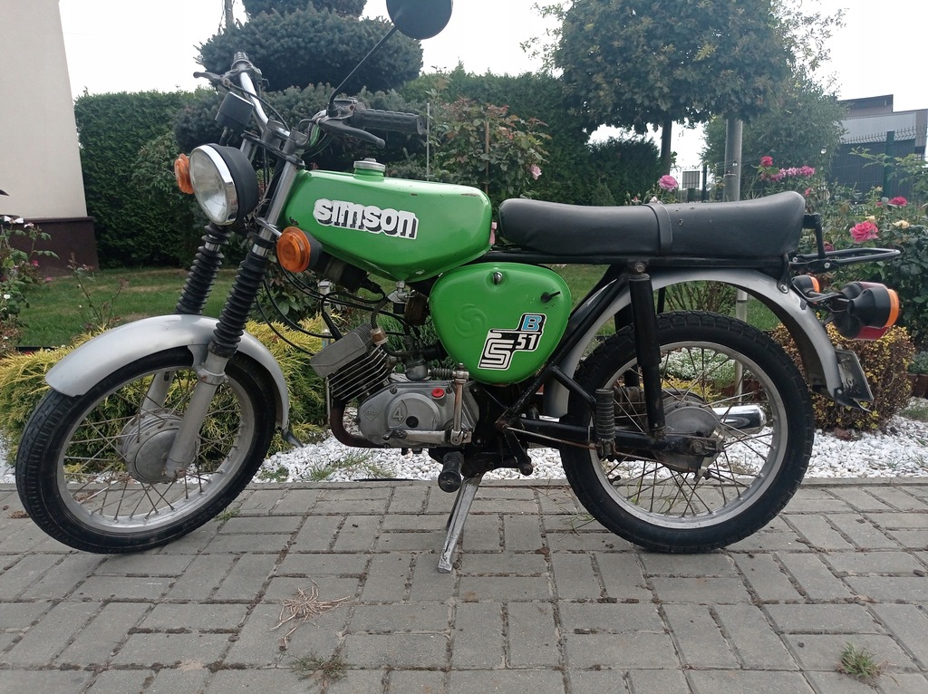Simson S51 - 1988 rok - zarejestrowany + OC + PT.