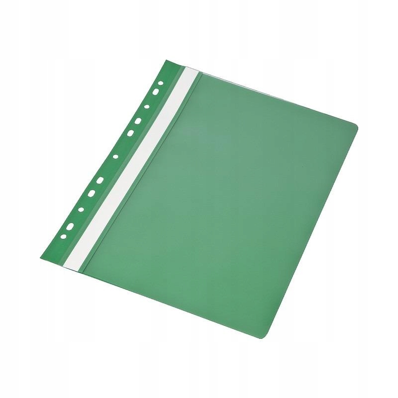 Skoroszyt MY OFFICE wpinany twardy zielony