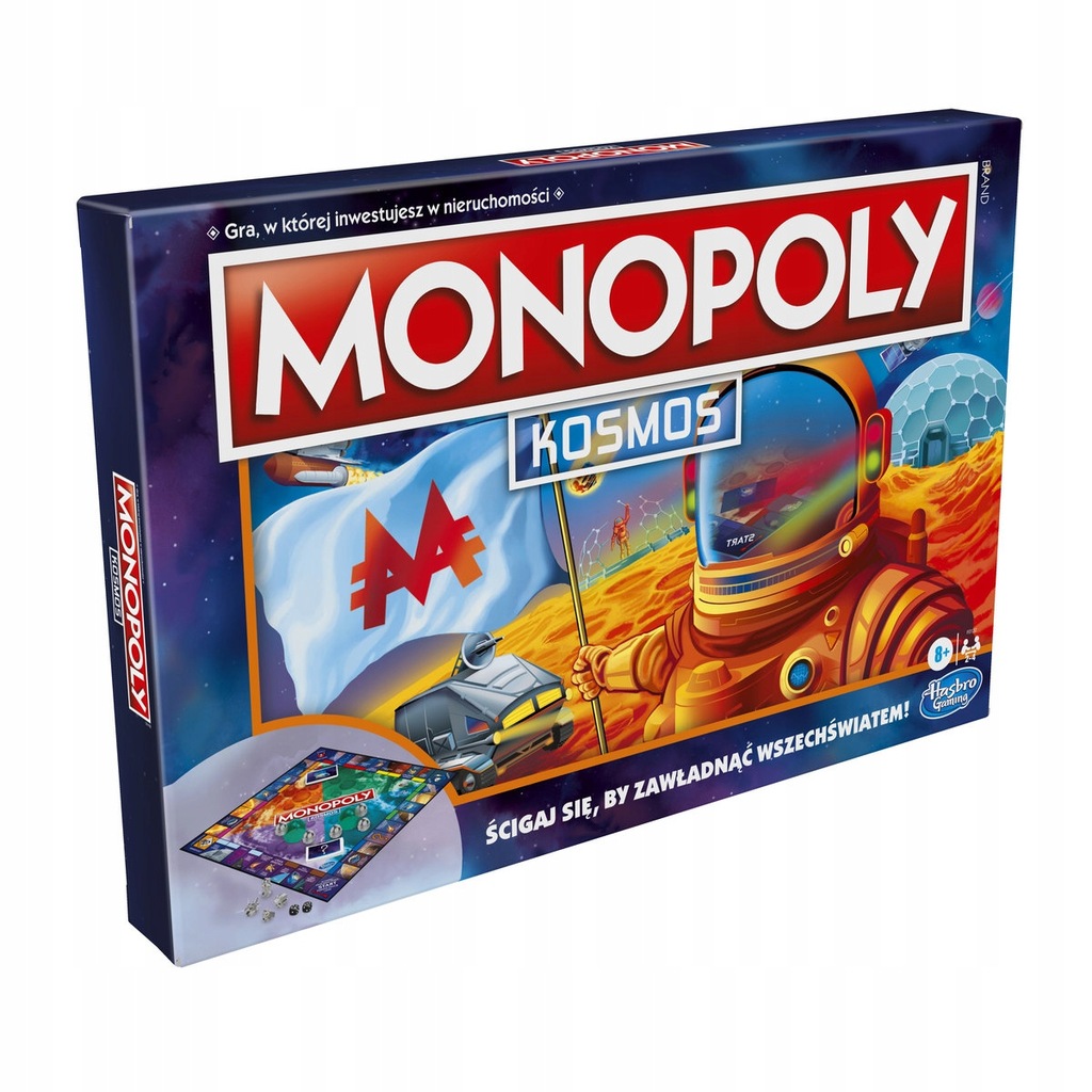 MONOPOLY Kosmos F0132 gra rodzinna Hasbro