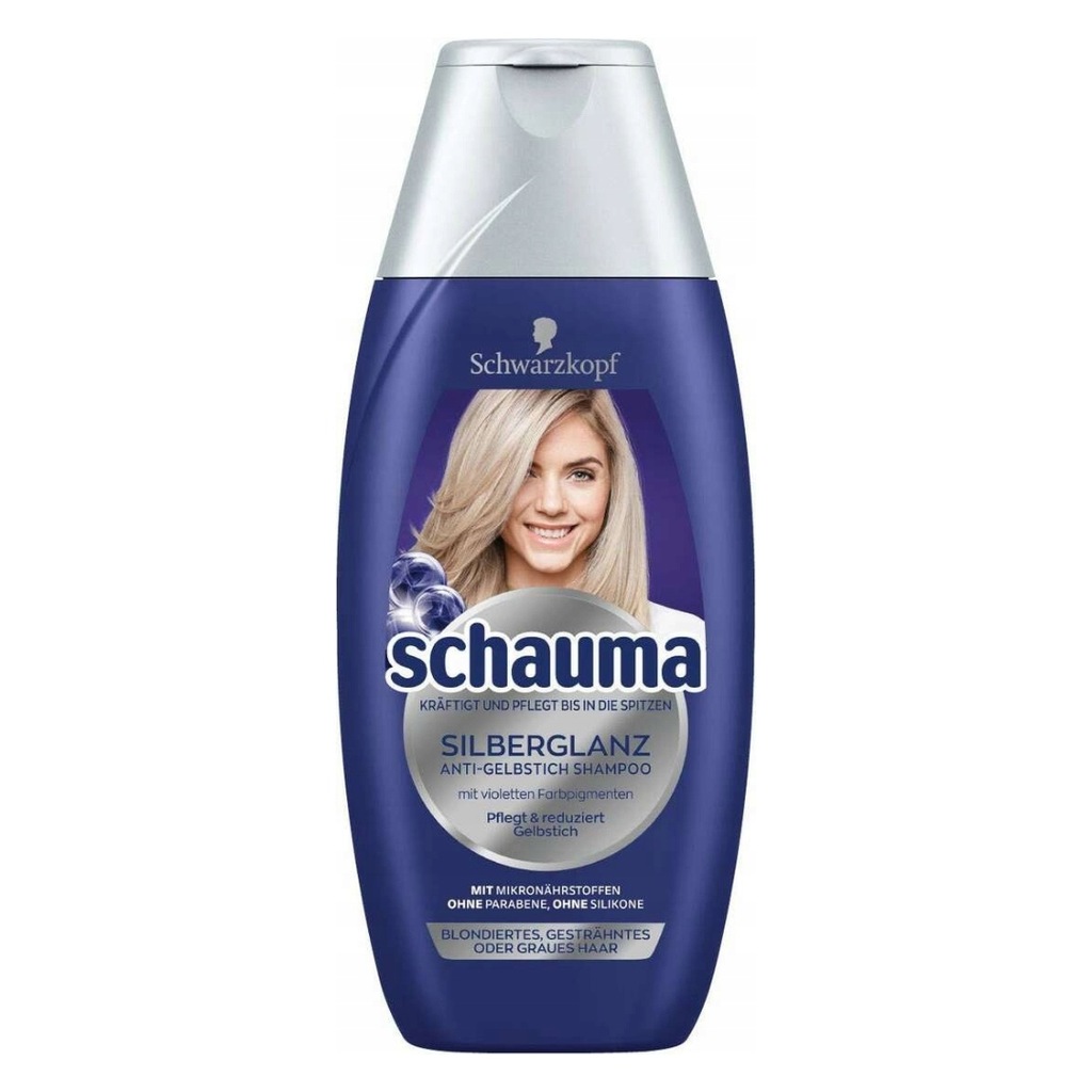 Schauma Fioletowy Szampon do Włosów Przeciw Żółtym Pigmentom 250ml