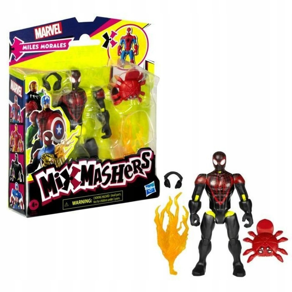 Przegubowa Figura Hasbro MixMashers Miles Moral
