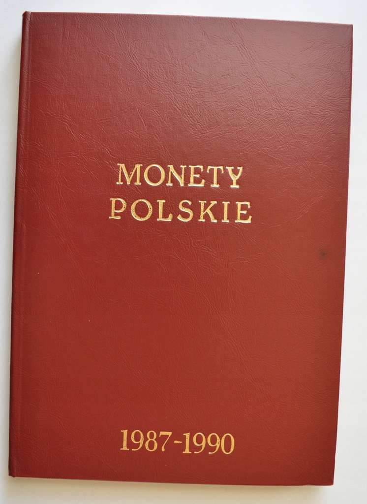Klaser/ album na monety polskie 1987-1990