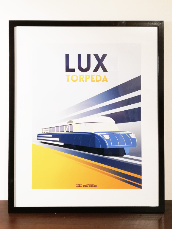 Plakat "Luxtorpeda"