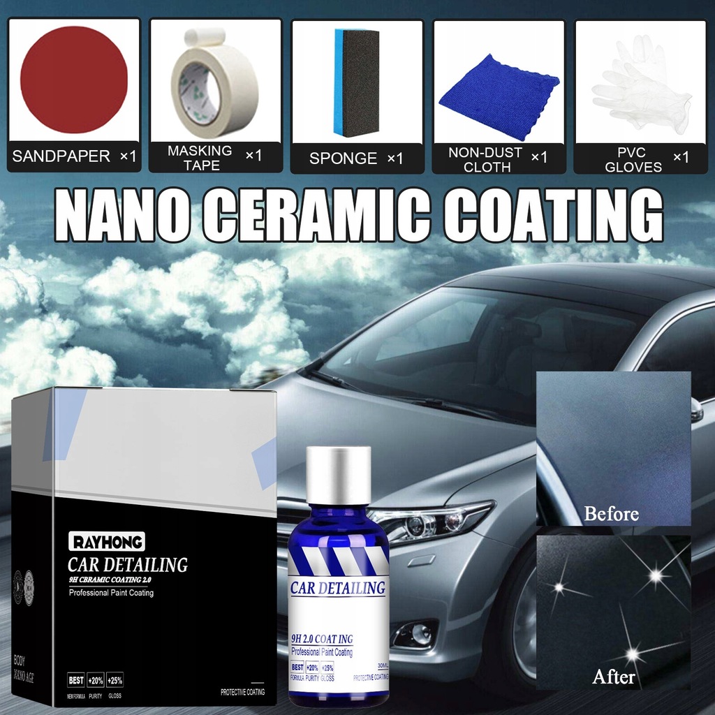 50ml Oleophobic Auto Ceramic Glass Coat Liquid