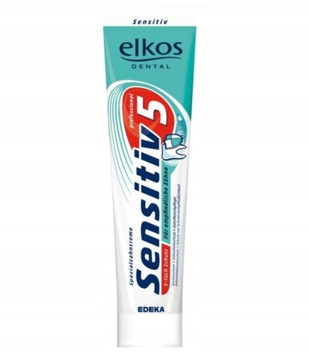 Elkos Dental5 125ml pasta do zębów Sensitiv