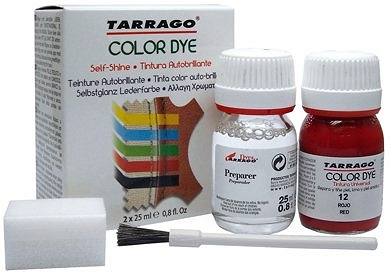 TARRAGO COLOR DYE FARBA BUTÓW 25ML+25ML SZARY