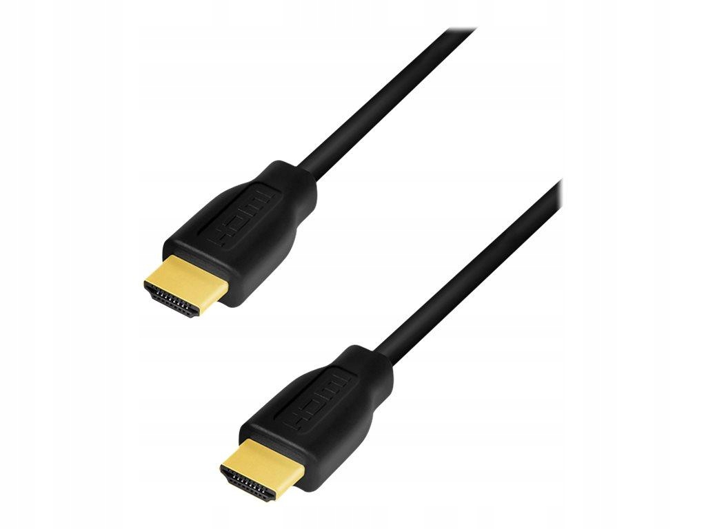 LOGILINK CH0101 Kabel HDMI 2.0 A/M do A/M 4K/60 Hz CCS czarny 2m