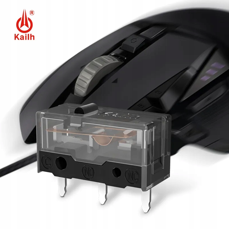 Kailh GM 8.0 Gaming Mouse Micro Switch 80M Life for Computer mice Left