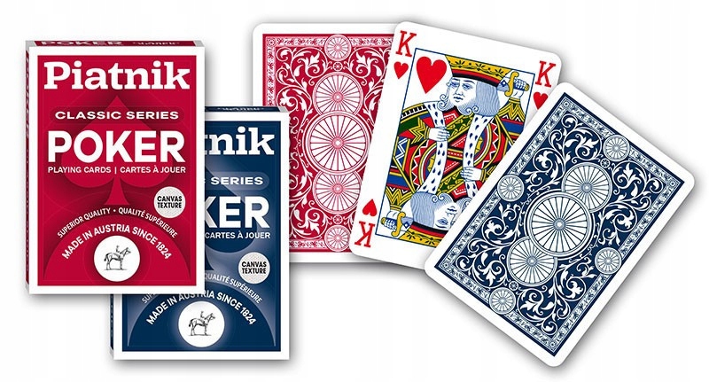 Karty pojedyncze Poker Classic Series 55