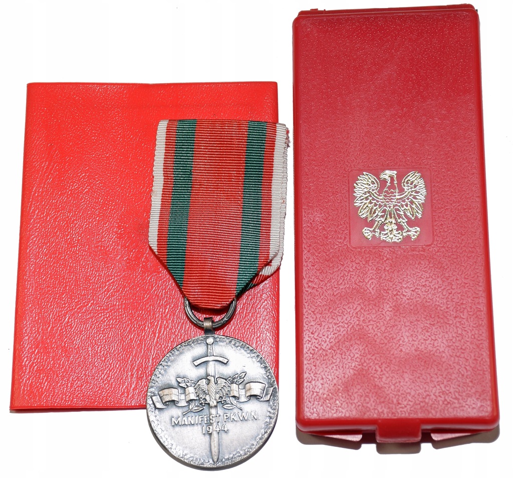 Medal za udział w obronie władzy ludowej zestaw PRL