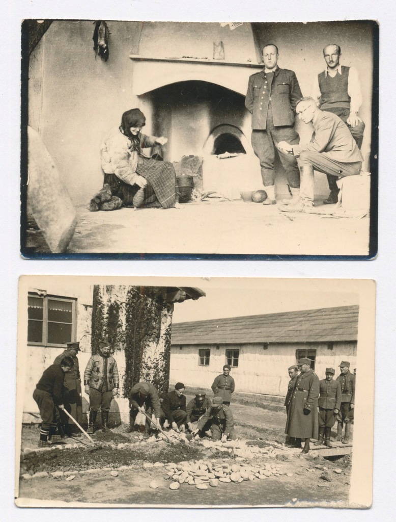 Obóz internowanych żołnierzy, Rumunia Targu-Jiu 1940 r. - 2 szt. (43)