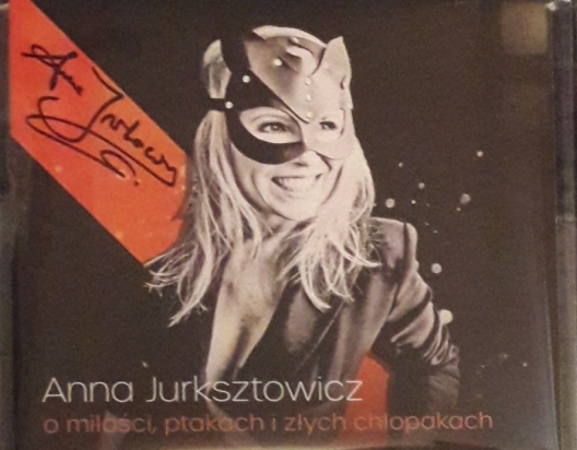 ANNA JURKSZTOWICZ AUTOGRAF !! Najnowsza płyta CD