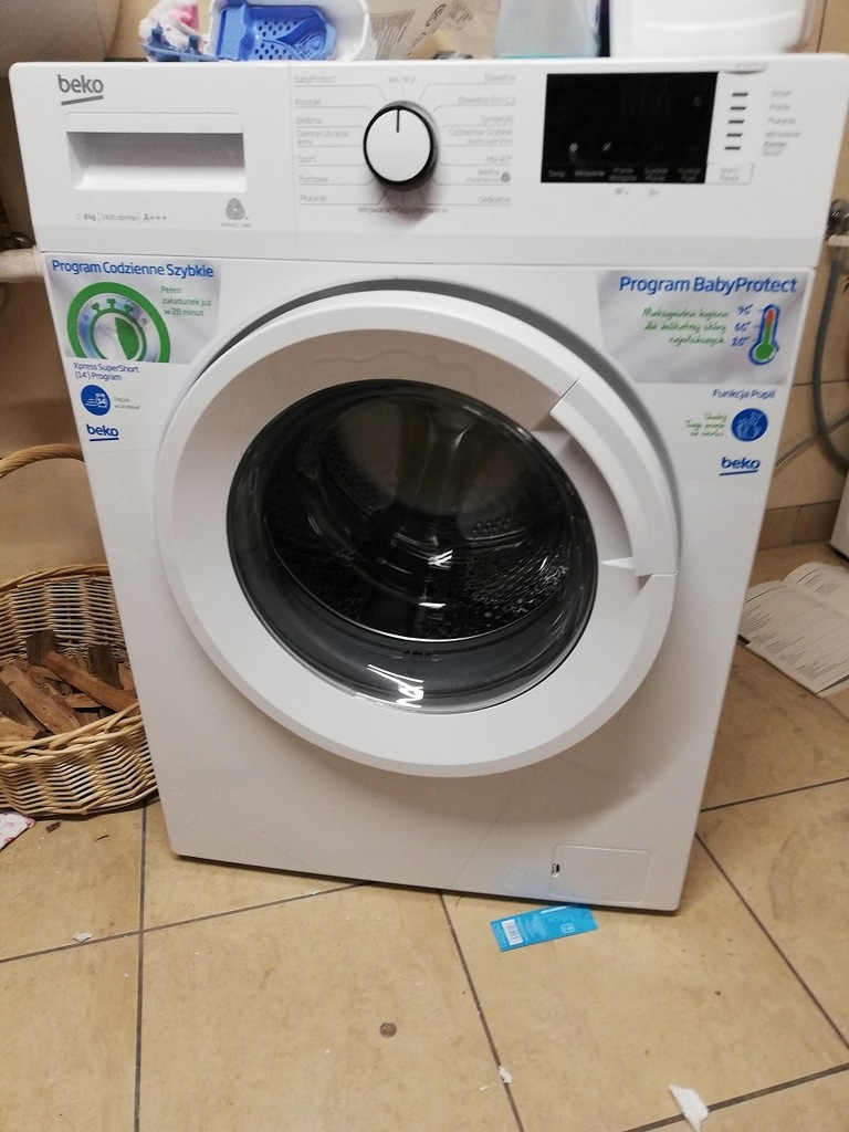 Pralka BEKO WTV8712X0 1400rpm 8KG OKAZJA !!!!