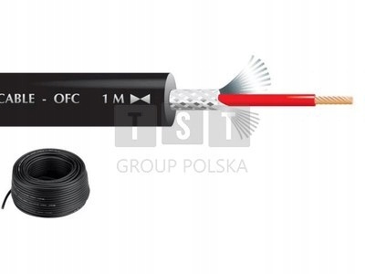 Kabel mikrofonowy "TOP QUALITY", 1 x 0.7
