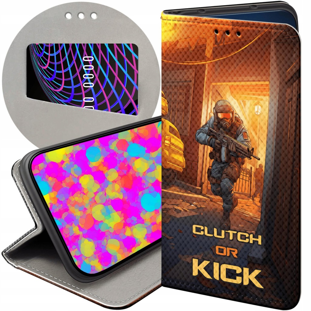 ETUI Z KLAPKĄ DO IPHONE 12 MINI WZORY CS GO COUNTER-STRIKE FUTERAŁ CASE