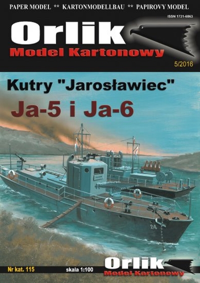 Kutry Jarosławiec Ja-5 i Ja-6 (Orlik:115) 1:100