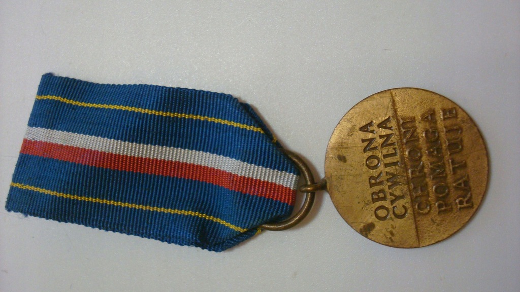 Brązowy medal OBRONA CYWILNA PRL