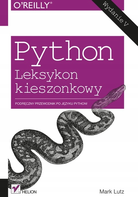 Python. Leksykon kieszonkowy. Wydanie V EBOOK