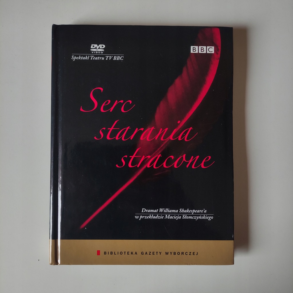 SERC STARANIA STRACONE - SPEKTAKL TEATRALNY - DVD -