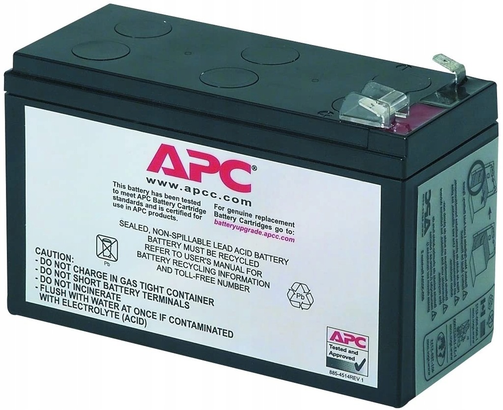 APC wymienny akumulator/bateria RBC17