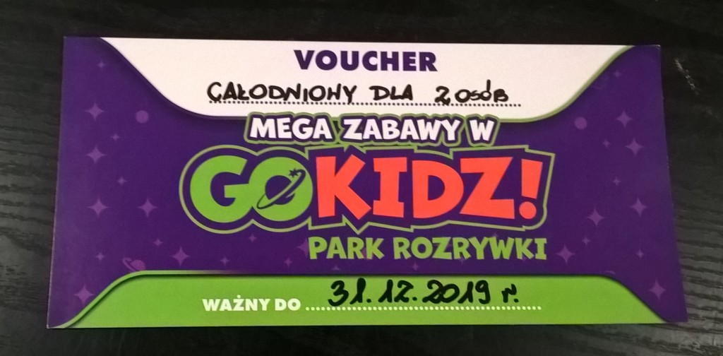 Voucher GoKidz Kraków Mateczny