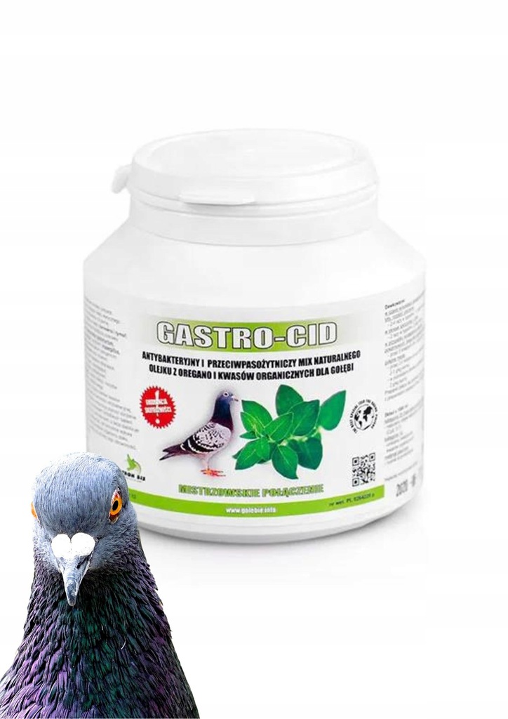 GASTROCID kwasy organiczne dla gołębi 250g