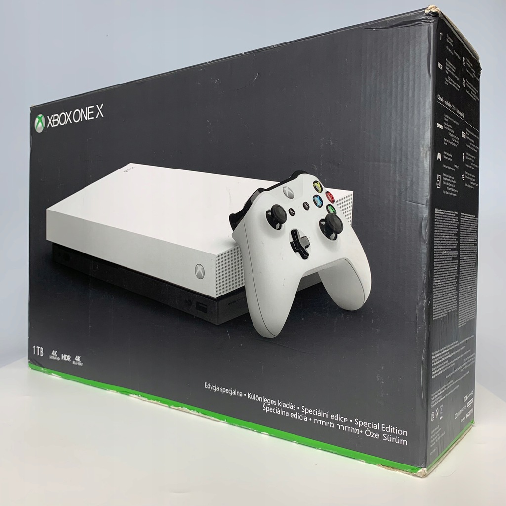 Konsola Xbox One X 1 TB biały