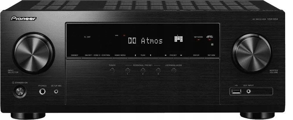 Купить Ресивер для домашнего кинотеатра Pioneer VSX-934 Черный: отзывы ...
