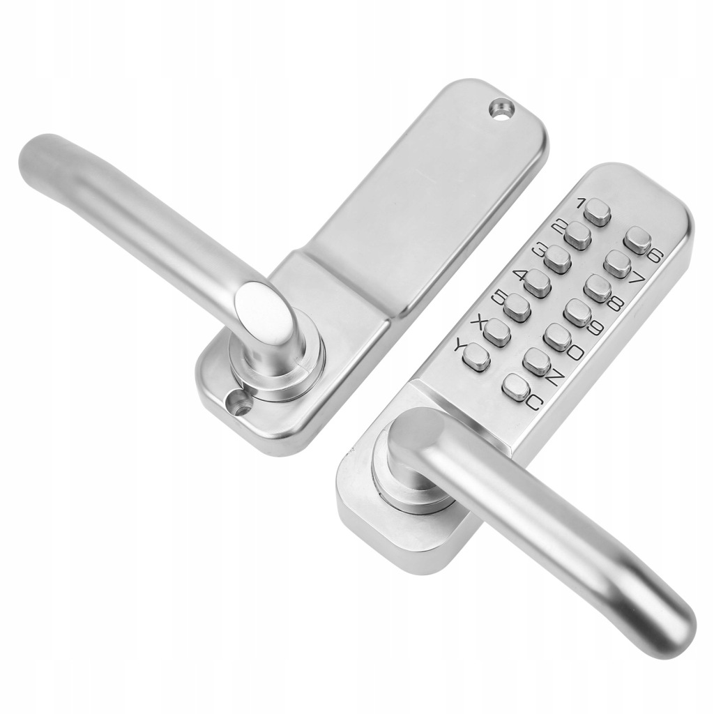 ZAMEK SZYFROWY KODOWY KLAMKA DZIAŁA BEZ BATERIl