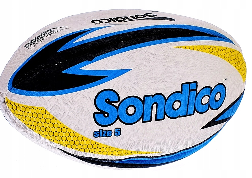 6450-9 SONDICO SIZE 5 PILKA DO RUGBY LOGOWANA r.5