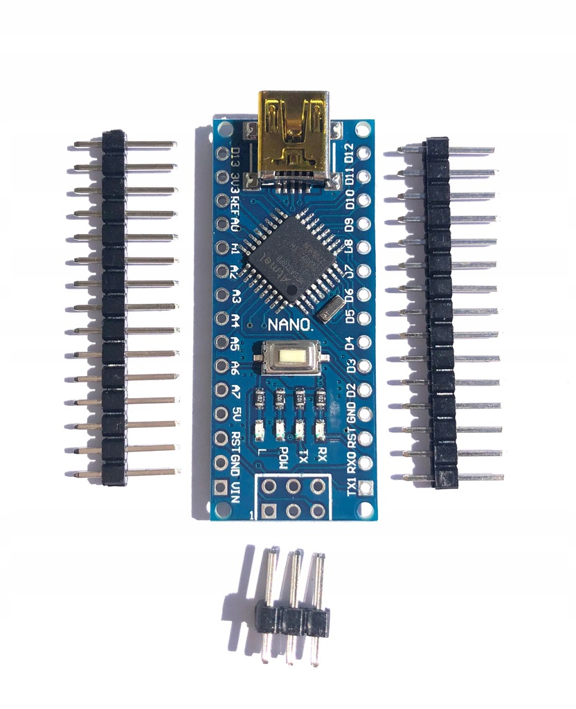 Unassembled Arduino Nano V3 Board, USB CH340 16MHz 5V Atmega328