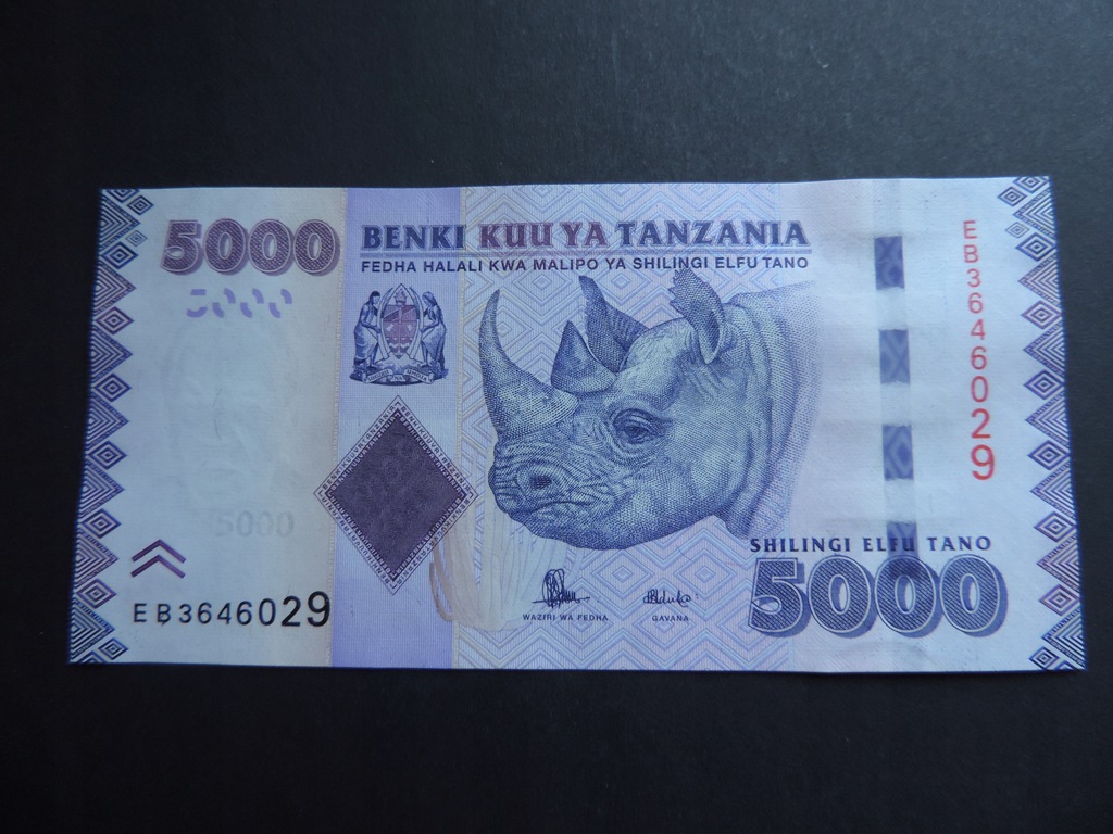 TANZANIA 5000 SHILINGI 2003