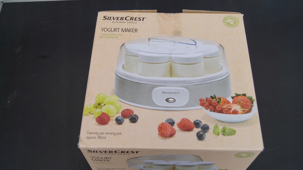 Yogurt maker Silvercrest 8143338527 oficjalne archiwum Allegro