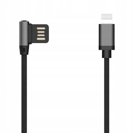 Kabel USB VIDVIE IPHONE 5/6 szary CB430