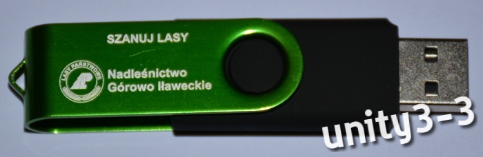 Pamięć USB (pendrive) 4GB SZANUJ LASY Nowy