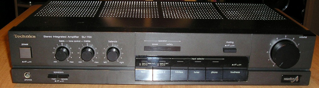 Wzmacniacz Technics SU 700 Class A