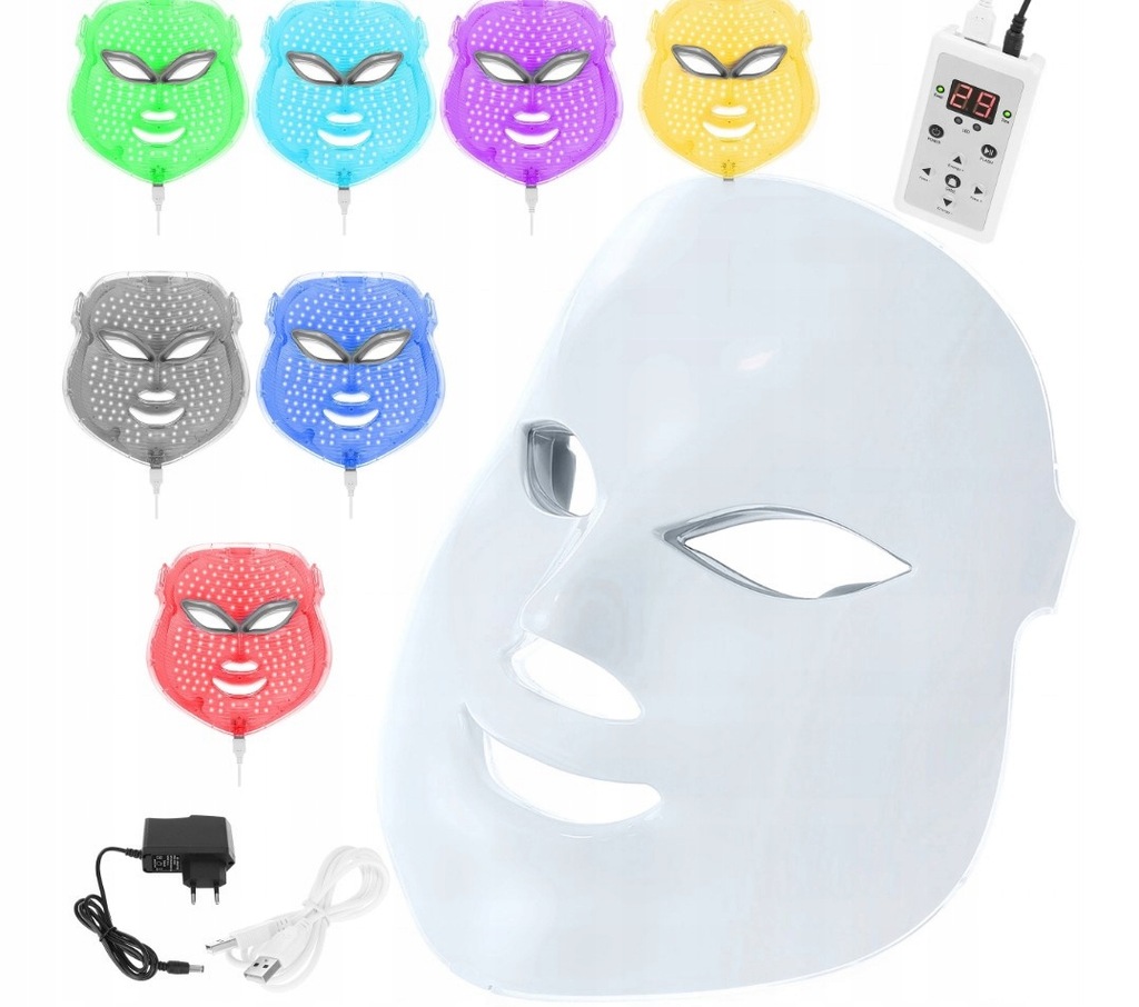 Maska LED - terapia fotonowa