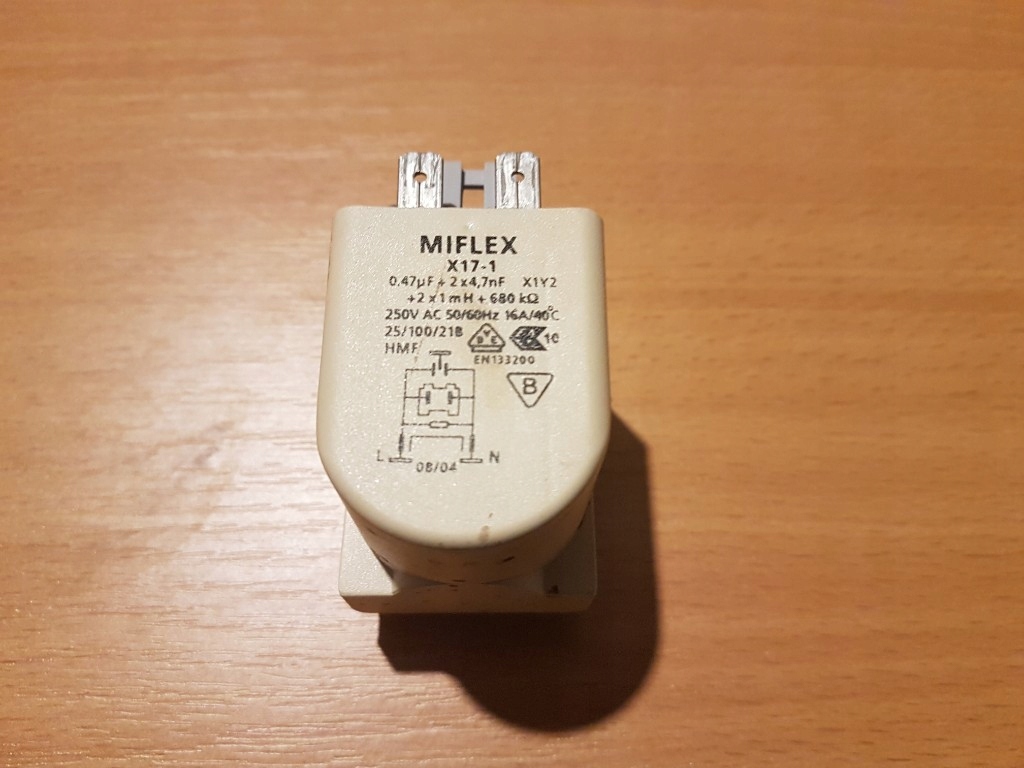 FILTR PRĄDU MIFLEX X17-1