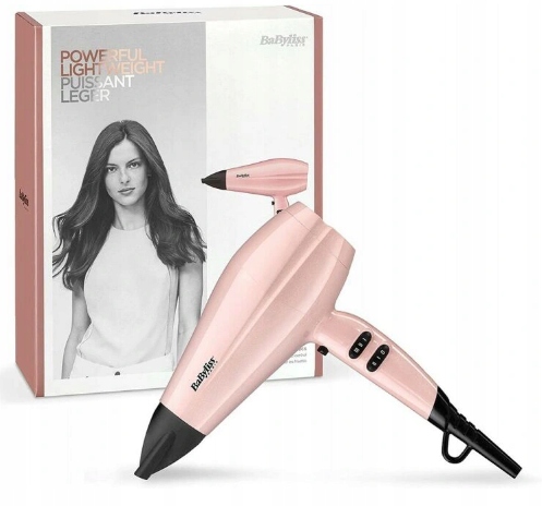 BABYLISS SUSZARKA DO WŁOSÓW ROSE BLUSH 2200 5337PR